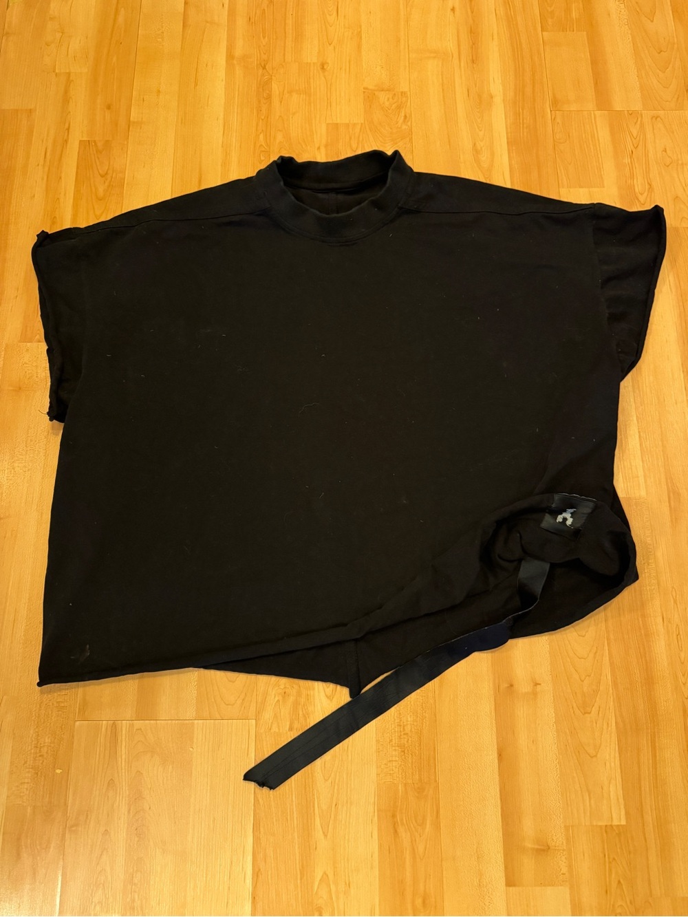 Rick Owens Black Short Sleeve Tee